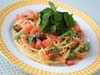 トマトの冷製パスタ