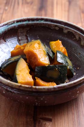 Simmered Kabocha Squash(Kabocha no Nimono)